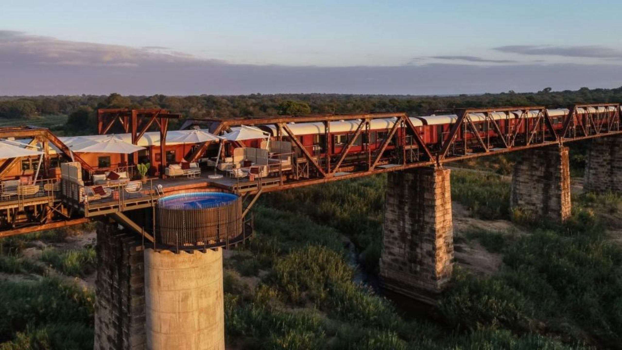 Kruger Shalati - The Train on the Bridge