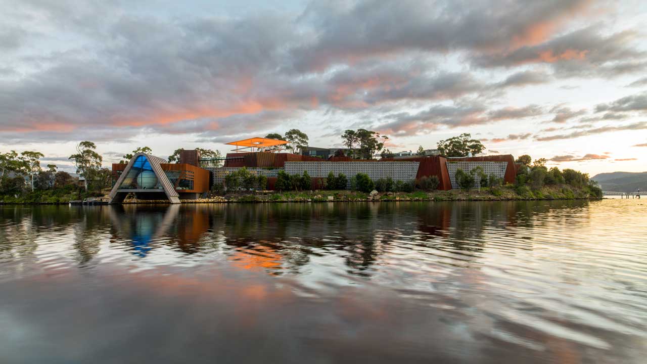 MONA-tasmania-australia-view-from-water-hobart-