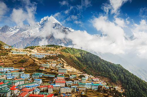 namche-bazaar-aerial