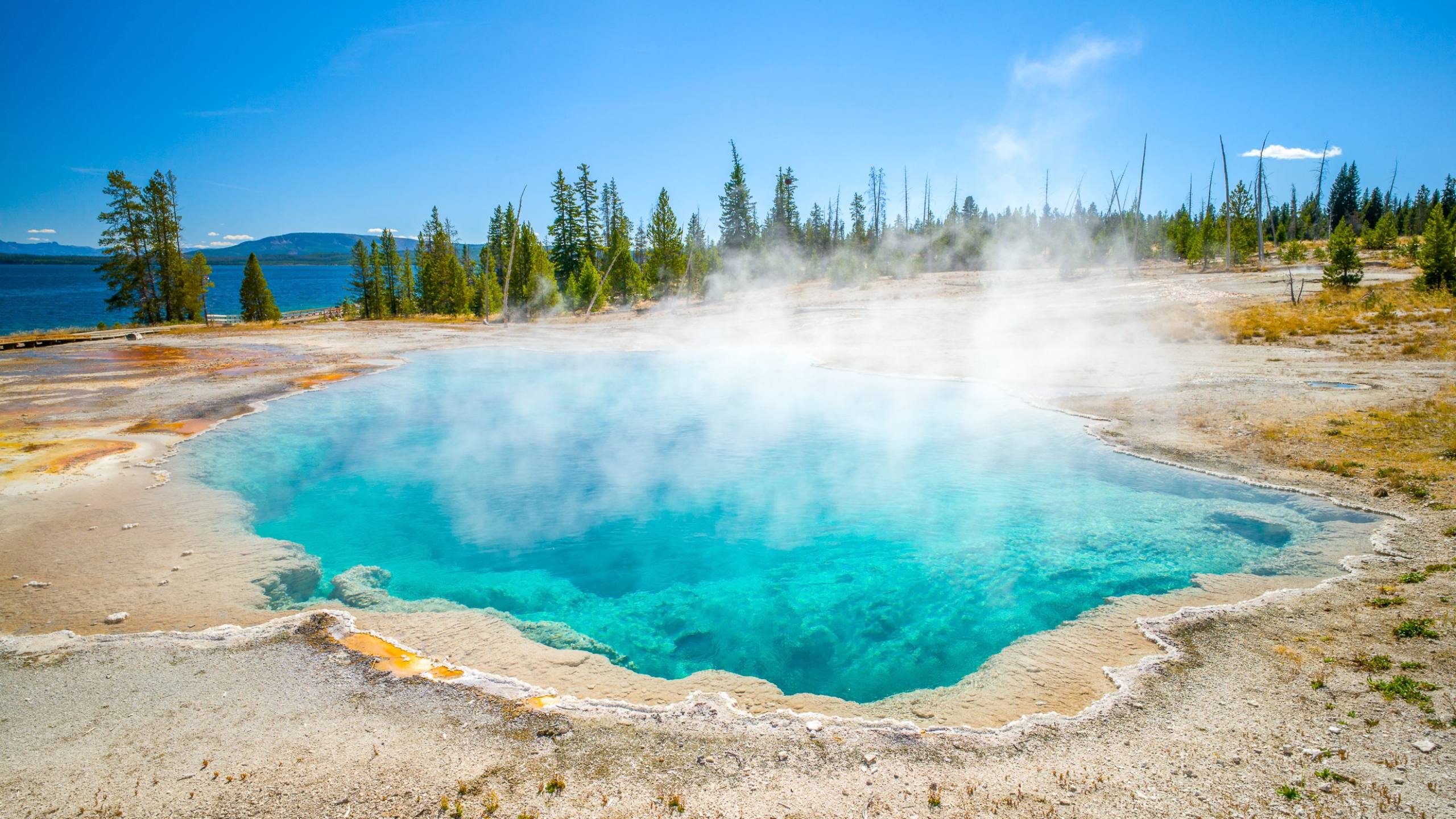 Spring at Yellowstone National Park