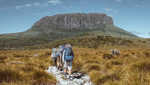 overland-track-hikers-tasmania-australia