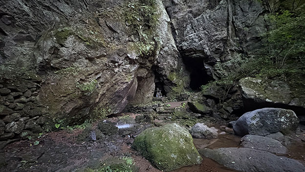 shadowed-cave-unzen-nagasaki-japan
