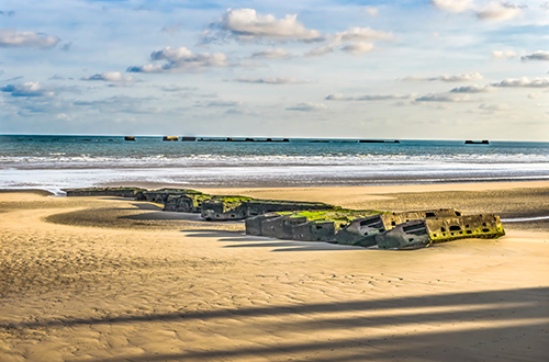 arromanches-war-remains-normandy-france