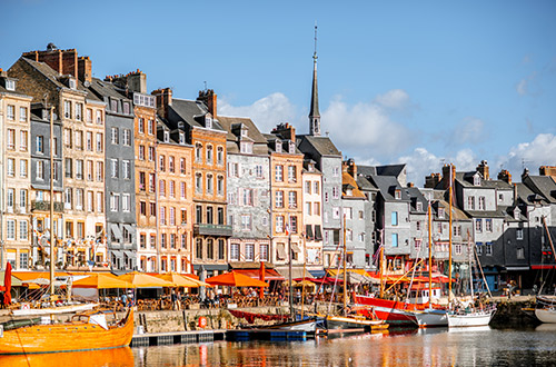 honfleur-france-port