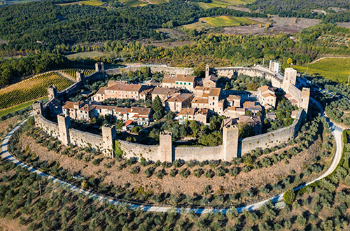 monteriggioni-tuscany-italy-aerial-view