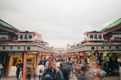 Tokyo-Asakusa-Nakamise-Street