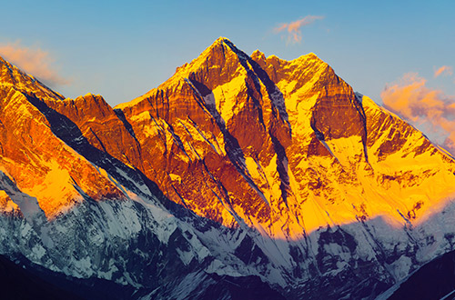 nuptse-sunset