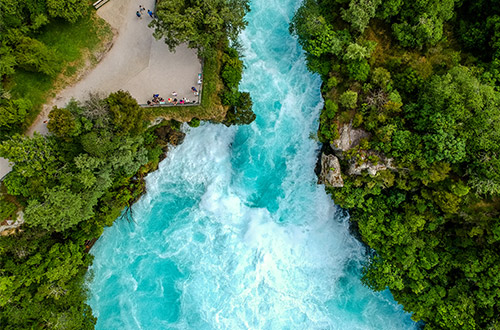 huka-falls-taupo-new-zealand-aerial