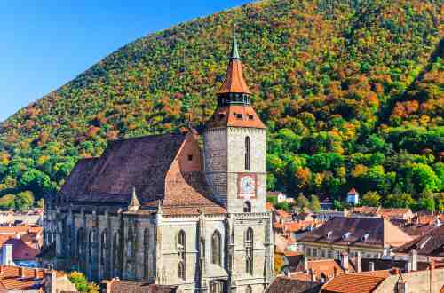 black-church-romania-europe