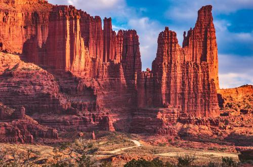 fishers-towers-moab-utah-usa