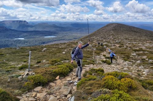 tasmania-central-highlands-cradle-mountain-lake-st-clair-national-park-overland-track-forest-bushland-hikers