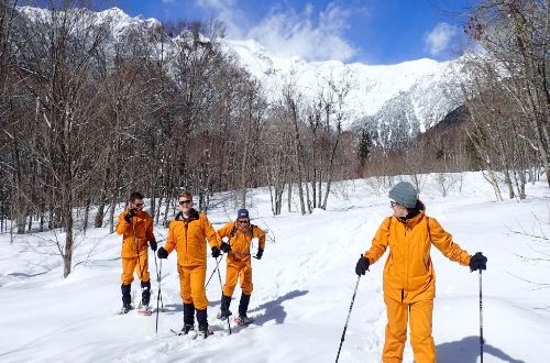 Takayama-Snowshoeing-rural-Japan