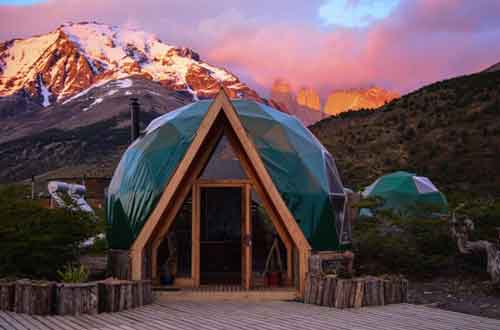 Torres del Paine EcoCamp Sunrise