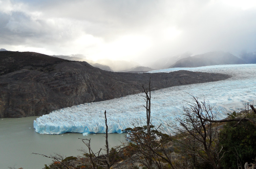 W Trek Glacier Grey Torres del Paine Patagonia Chile